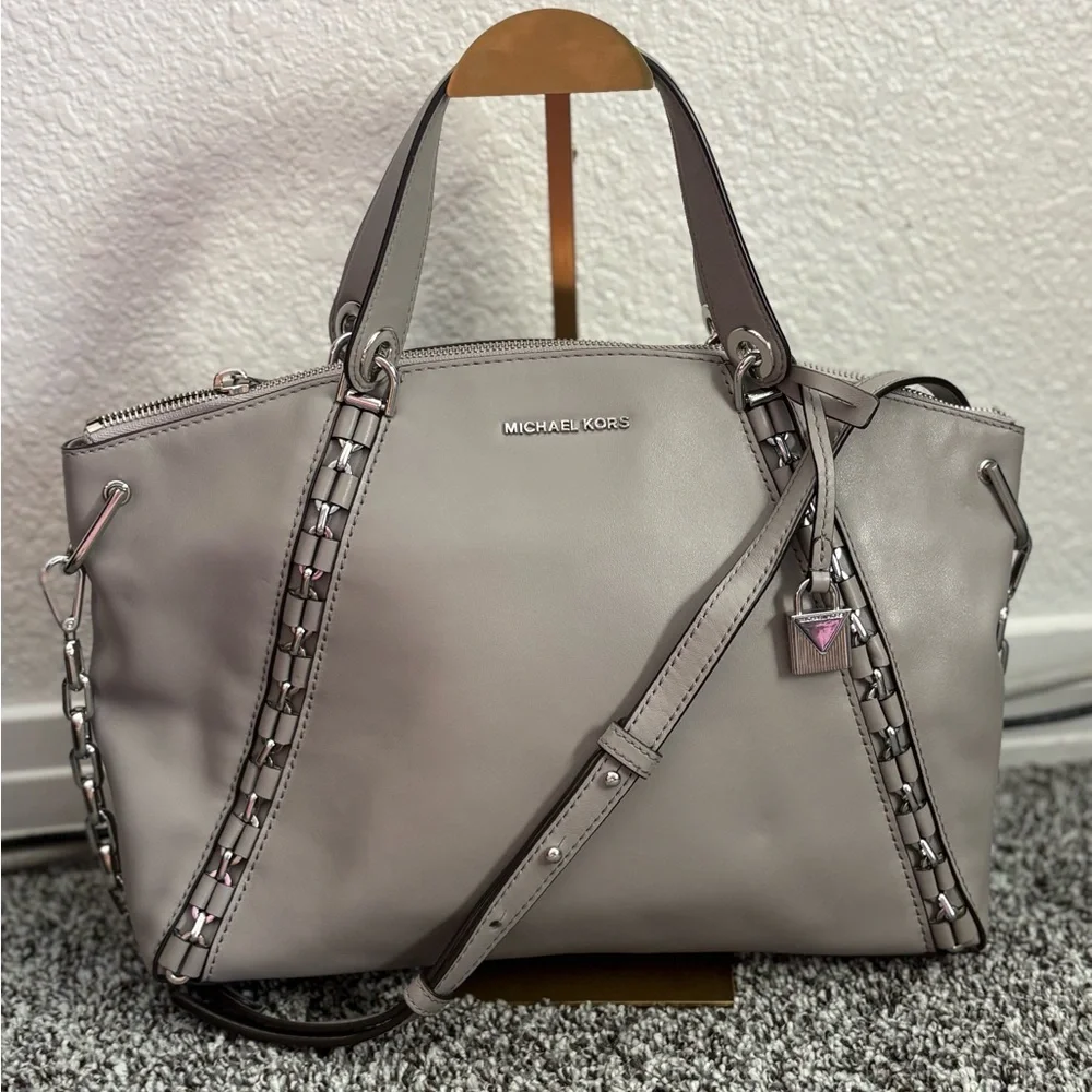 Michael Kors Gray Handbag